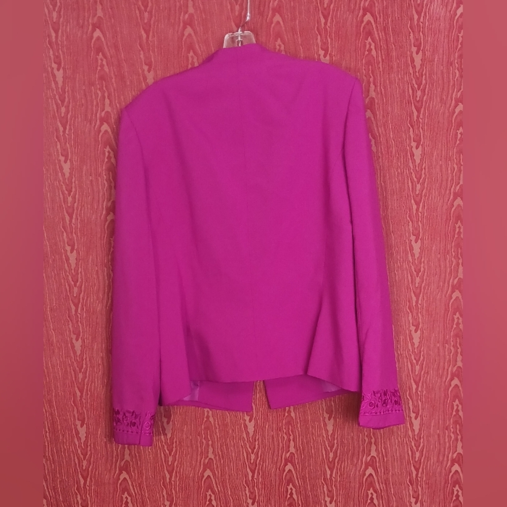 EMILY 2 Piece Long Sleeve Button Skirt Suit Women's Sz 18 - Picture 4 of 16